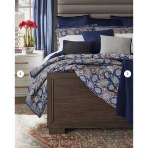 New Ralph Lauren Archer Foulard Comforter Full Queen New With Tags $475 MSRP